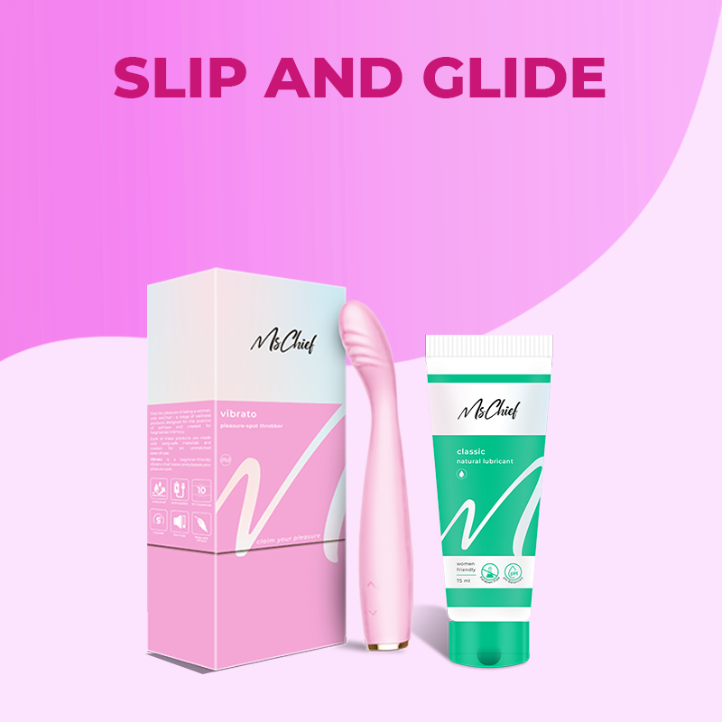 Slip & Glide Kit: Vibrato + Classic Lube Combo