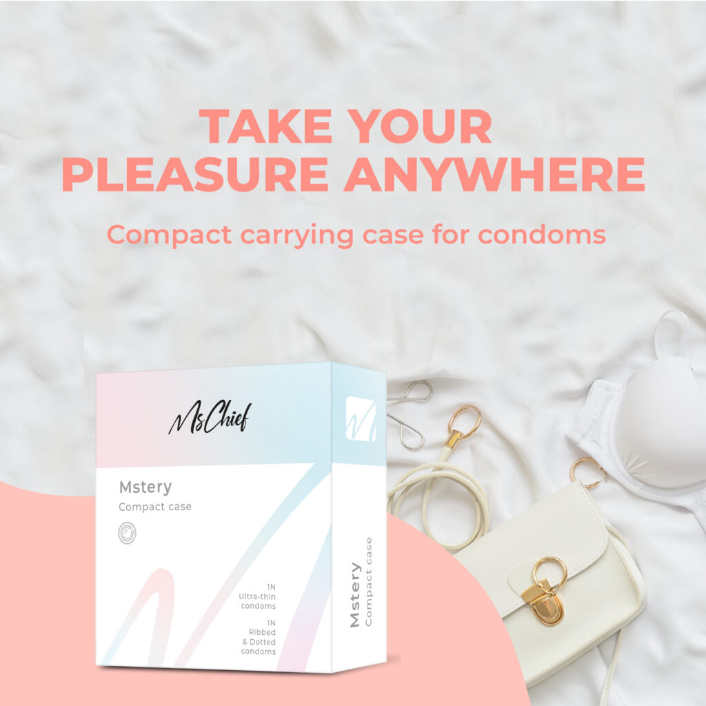Mschief  Compact Carring Case for Condoms