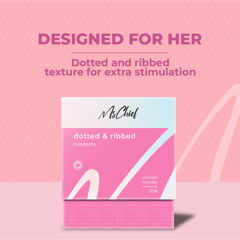 Dotted & Ribbed Condom
