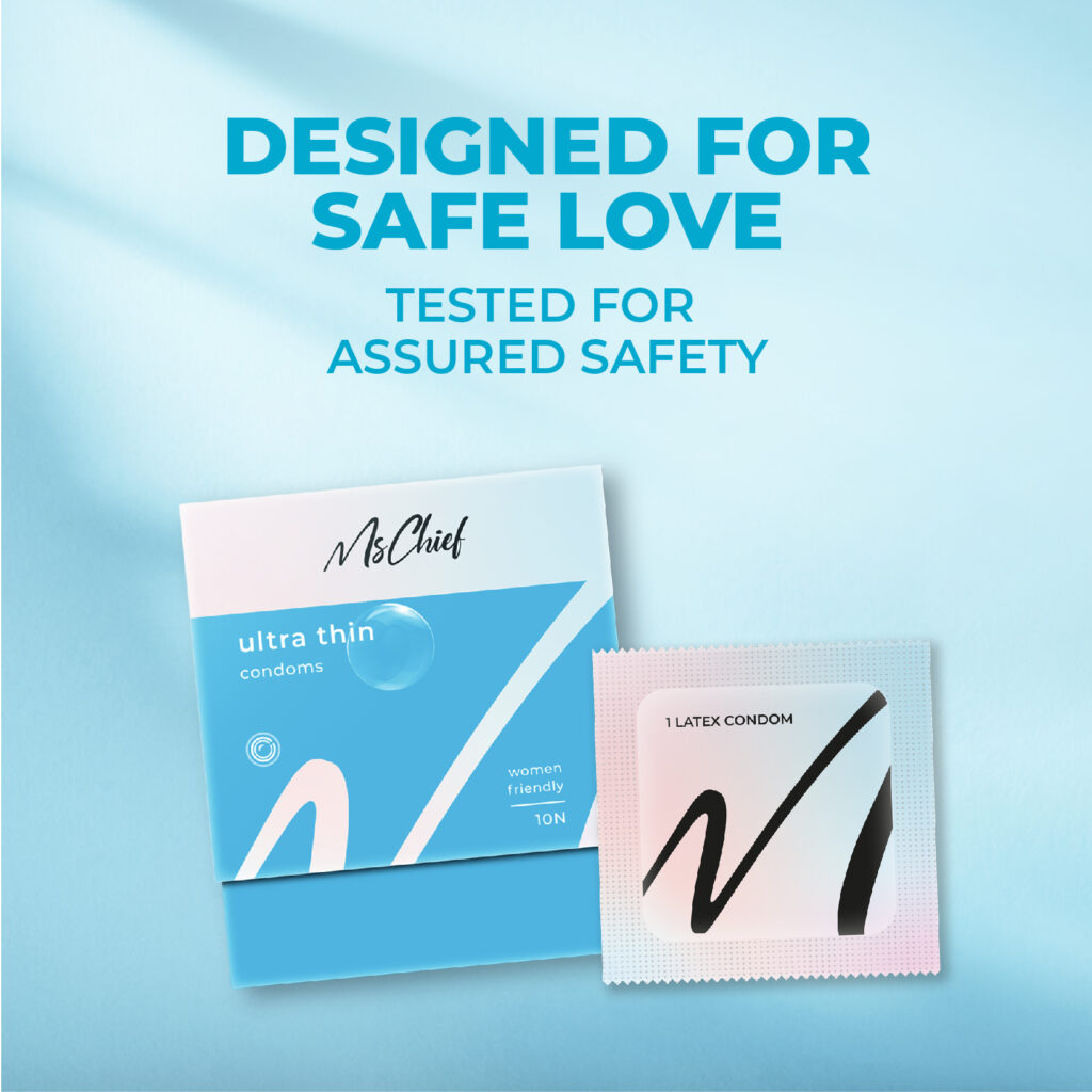 Mschief Ultra Thin Condoms - 100 Natural Condoms In India for Intense Sexual Pleasure