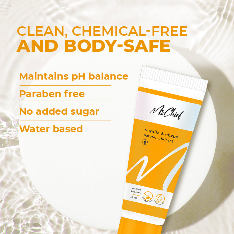 Vanilla & Citrus Lubes Features