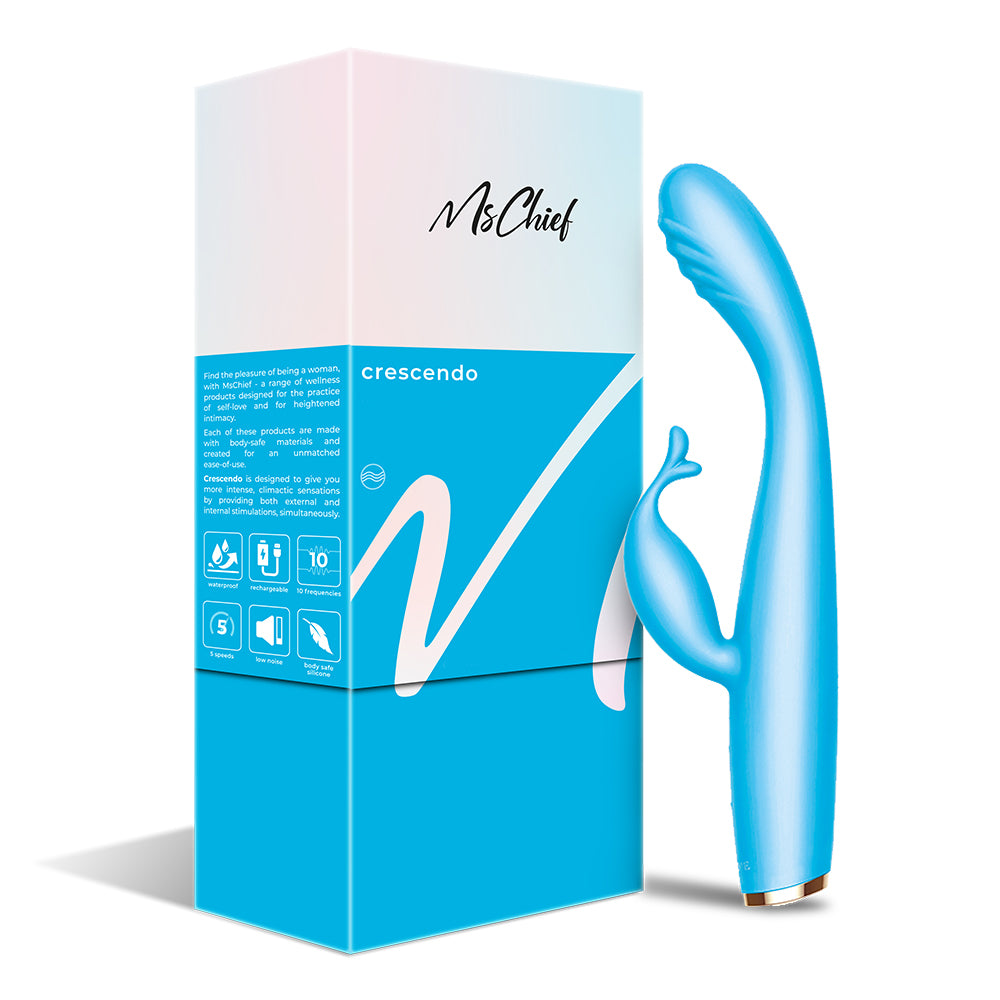Mschief Crescendo Rabbit Massager for Women | Best Massager – MsChief