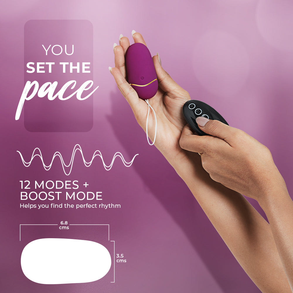 MsChief Electro Pleasure Egg Stimulator for Men & Women MsChief Electro Pleasure Egg Stimulator for Men & Women