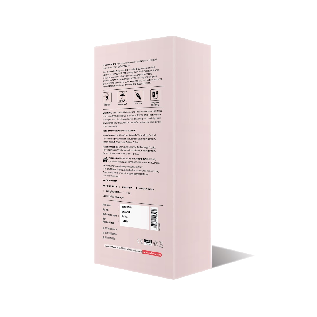 MsChief Crescendo Pro Warrenty Info