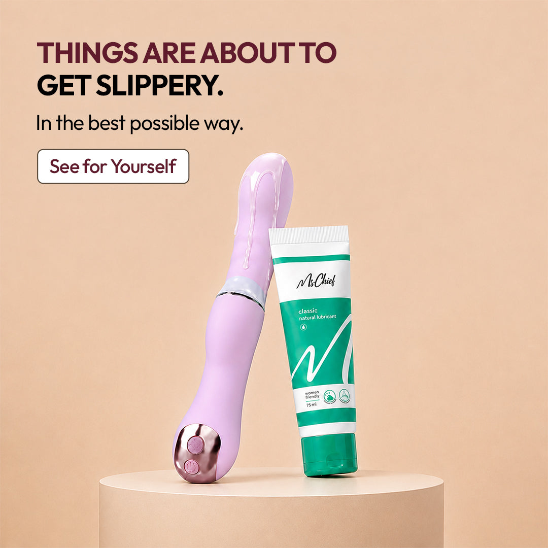 MsChief Crescendo Pro Rabbit Vibrator with Lube