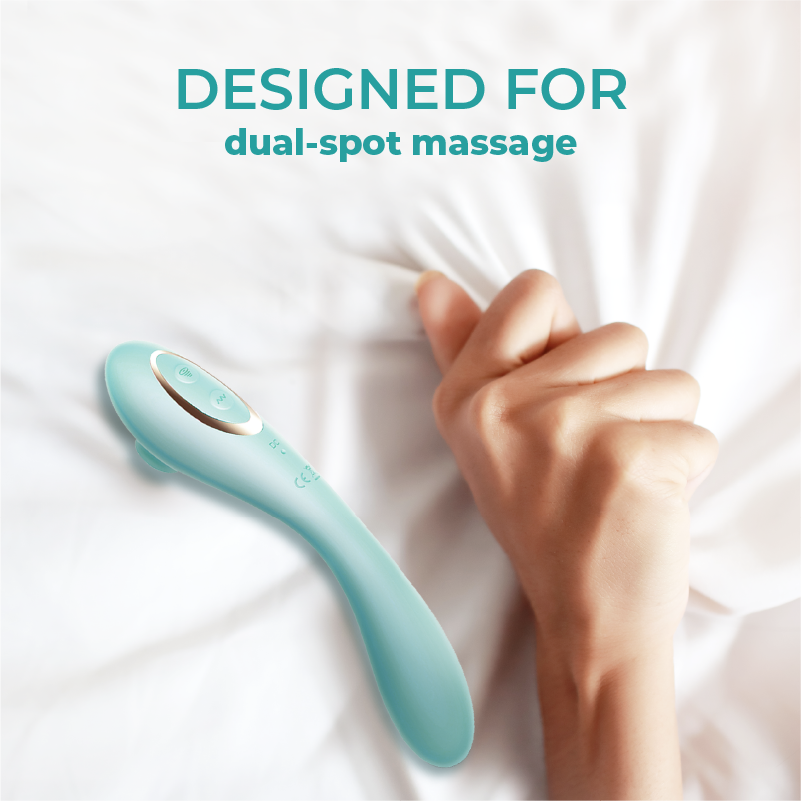 Designed for dual spot massager