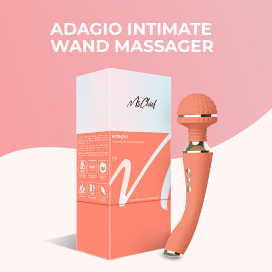 Mschief Adagio Intimate Electric Massager for Women