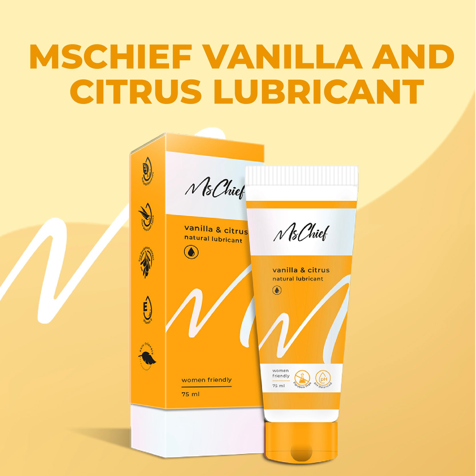 Buy Mschief Vanilla & Citrus Flavoured Lubricants for Women in India